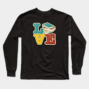 i love book Long Sleeve T-Shirt